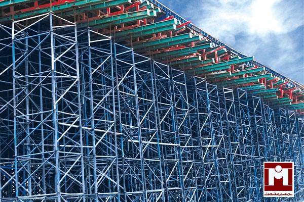 Triangular modular scaffolding