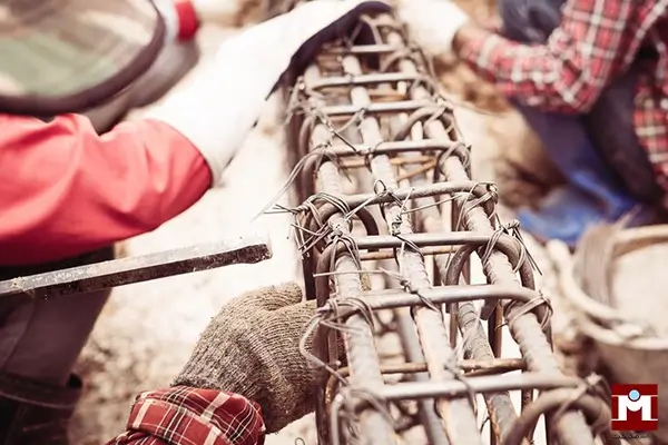 اقدامات بتنریزی ستون