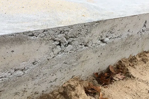 دانه‌بندی نامناسب سنگدانه‌ها