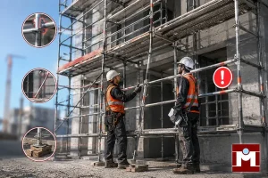 ۱۱ اشتباه خطرناک در نصب داربست که باید از آن‌ها جلوگیری کرد
